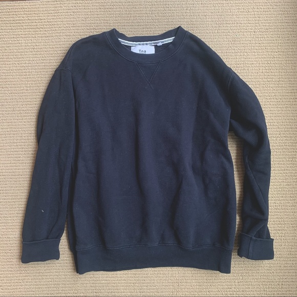 TNA black crew neck women’s S - Picture 6 of 6